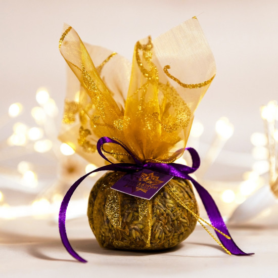 Levendula illatgolyó - ünnepi arany kiadásban