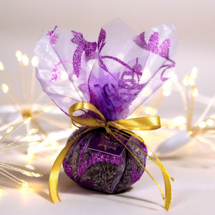 Levendula illatgolyó - ünnepi lila kiadásban