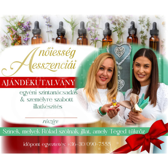 Karácsonyi ajándékutalvány hölgyeknek Karácsonyi ajándékutalvány hölgyeknek